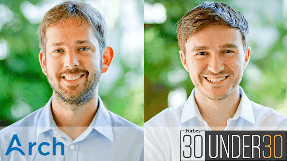 Tim Burke and Andrew Scheuermann in Forbes 30 Under 30