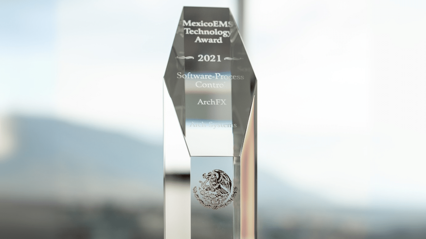 Arch Systems Wins 2021 Mexico Technology Award for Smart Factory Innovation